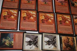 MTG 15x ONSLAUGHT avarax playset red white magic card lot MP - Image 3