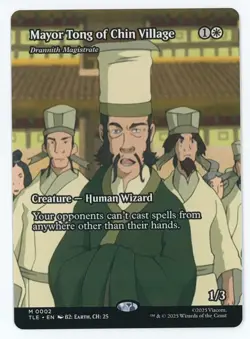 Mayor Tong of Chin Village #0002 MTG Avatar: The Last Airbender Magic - Image 1