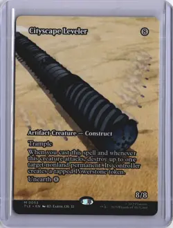 Cityscape Leveler Borderless Avatar: The Last Airbender MTG Magic TLE M 0053 NM - Image 1