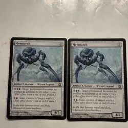 MTG Memnarch Darksteel Card Magic the Gathering (129/165) LP Condition X 2 - Image 1