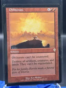 Magic The Gathering Invasion Obliterate #156/350 MTG TCG CCG - Image 1