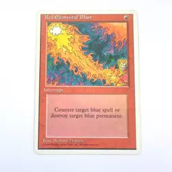 Red Elemental Blast - MTG - Fourth Edition - LP - Image 1