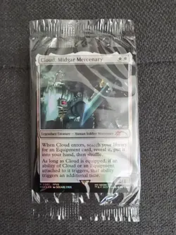 Cloud Midgar Mercenary Game Edition Commander Deck Promo Foil Sealed MTG TCG - Image 1