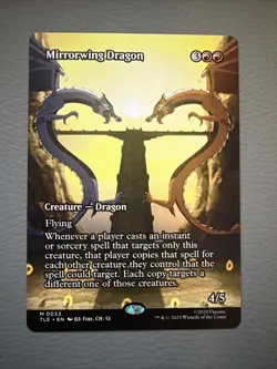 MTG Avatar Eternal SOURCE MATERIAL M Mirrorwing Dragon #0033 Regular - Image 1