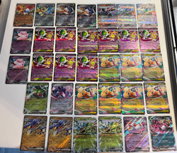 Pokemon M2a AR MEGA Dream ex Japanese Pokemon Cards Bundle x 33 - Image 1