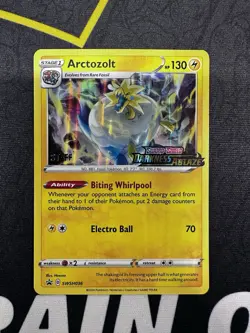 Arctozolt SWSH036 | STAFF Prerelease | Darkness Ablaze | Pokemon Card - Image 1