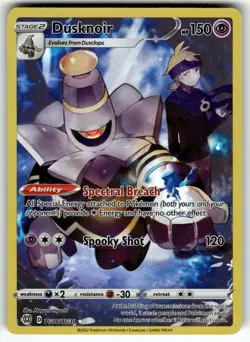 Dusknoir TG06/TG30 SWSH09: Brilliant Stars Trainer Gallery NM Pokemon Card TCG - Image 1