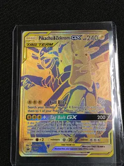 Pokemon TCG Pikachu & Zekrom GX Tag Team - SM248 Promo *PLEASE SEE PHOTOS* - Image 1
