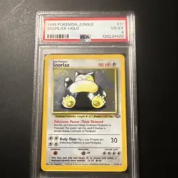 Pokemon TCG Snorlax 1999 Jungle Vg - EX For Psa 4 - Image 1
