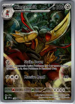 Kingambit SVP 130 SV: Scarlet & Violet Promo Cards - Pokemon Card - NM - Image 1
