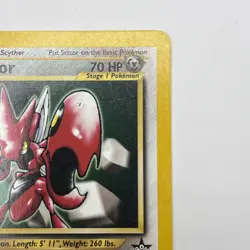 Scizor 33/53 Black Star Promo - Pokemon TCG Wizards Promo - Moderately Played - Image 4