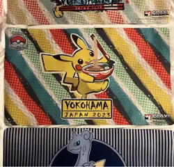 Pokemon World Championships 2023 Yokohama Japan Pikachu Playmat - Image 4