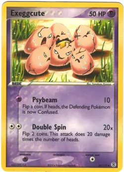 Exeggcute 33/112 Fire Red & Leaf Green Regular Uncommon Pokemon TCG - Image 1