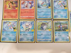 Pokemon 2021 McDonalds NONHOLO 25th Anniversary Collection Lot - Image 3
