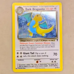 Dark Dragonite 5/110 Legendary Collection Holo Pokemon Card MP Moderately Played - Image 1