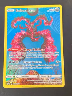 CARTE POKEMON SULFURA DE GALAR SWSH284 FR ULTRA RARE EB PROMO - NM/M - Image 1