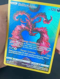 CARTE POKEMON SULFURA DE GALAR SWSH284 FR ULTRA RARE EB PROMO - NM/M - Image 2