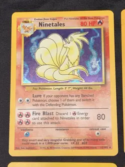 Vintage Pokemon TCG Holo Rare Lot - MP/HP - WOTC Era Collection - Image 2