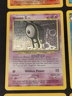 Vintage Pokemon TCG Holo Rare Lot - MP/HP - WOTC Era Collection - Image 5