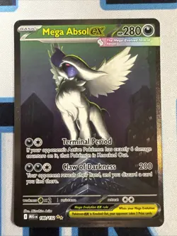 Pokemon TCG Mega Evolution Mega Absol EX SIR 180/132 - ENGLISH NM PACK FRESH - Image 1