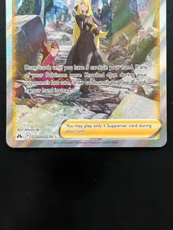 POKEMON TRAINER CYNTHIA'S AMBITION GG60/GG70 ULTRA RARE CROWN ZENITH GALARIAN GA - Image 4