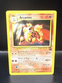 Pokemon Card - Arcanine WoTC Black Star Promo 6 Non Holo G - Image 2
