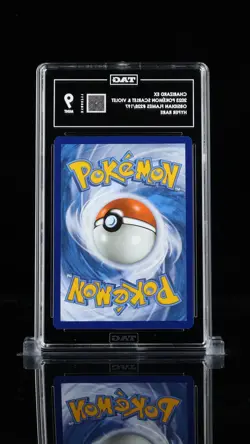 2023 POKEMON OBF EN-OBSIDIAN FLAMES HYPER RARE #228 CHARIZARD EX TAG 9 - Image 2
