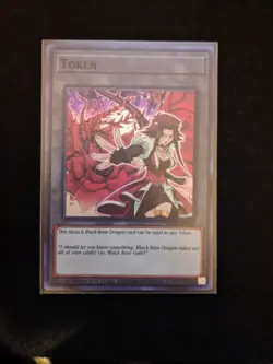 Token: Akiza & Black Rose Dragon TKN5-EN008 The Infinite Forbidden Unlimited - Image 2