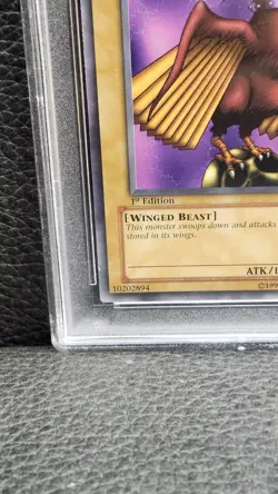 2002 YU-GI-Oh LOB-105 Skull Red Bird Legend of Blue Eyes 1st Edition PSA Mint 10 - Image 2