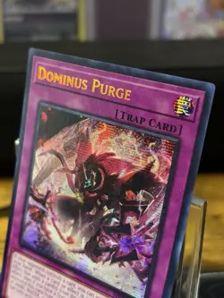 Yugioh Dominus Purge MP25-EN095 Prismatic Secret Rare 1st Edition NM Yu-Gi-Oh - Image 4