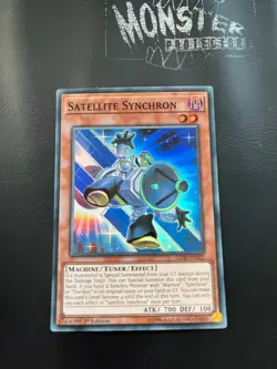 YUGIOH SATELLITE SYNCHRON SUPER RARE LED6-EN025 1ST EDITION - Image 1