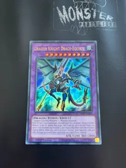 YUGIOH DRAGON KNIGHT DRACO-EQUISTE ULTRA RARE GFTP-EN093 1ST EDITION - Image 1