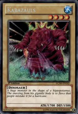 Kabazauls - Secret Rare 1st Edition LCJW-EN142 - MP - YuGiOh - Image 1