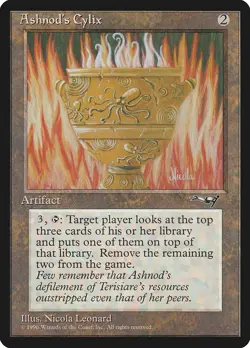 Ashnod's Cylix Alliances NM Artifact Rare MAGIC THE GATHERING CARD ABUGames - Image 1