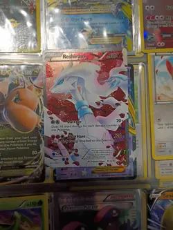 Pokemon TCG Reshieam RC22/RC25 Legendary Treasures Full Art Ultra Rare Card. LP - Image 1