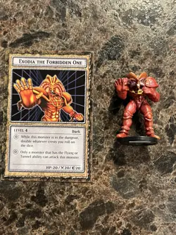 Yugioh! Dungeon Dice Monsters DDM Exodia The Forbidden B2-01 - Image 1