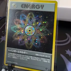 RAINBOW ENERGY - Team Rocket - Holo Rare - Japanese Pokemon Card NM - Image 3