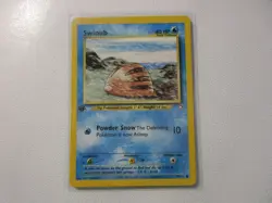 Swinub 1st Edition Neo Genesis Pokemon Card LP - Image 1