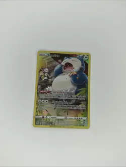 Pokemon TCG Snorlax Lost Origin Trainer Gallery Holo Ultra Rare Card TG10/TG30 - Image 1