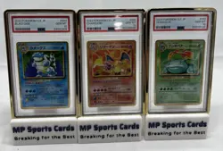 PSA 10 Set Venusaur Charizard Blastoise 003/032 Pokemon Card Classic Japanese - Image 1