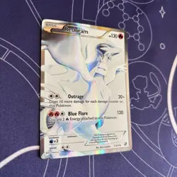 2011 Reshiram 113/114 Full Art Black And White NM Pokemon Card - Image 2