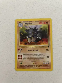 Pokemon Legendary Collection TCG Rhydon 35/110 Non-Holo Card - Image 1