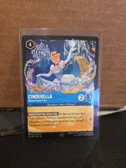 LOT of (5) Disney Lorcana Cards - Whispers In The Well - Image 1