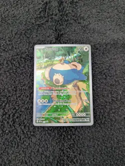 Pokemon TCG Snorlax 051 Scarlet & Violet 151 Holo Promo Card NM - Image 1