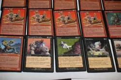 MTG 15x Mercadian masques shock troops urza's playset red magic card lot MP - Image 2