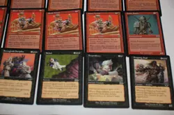 MTG 15x Mercadian masques shock troops urza's playset red magic card lot MP - Image 3