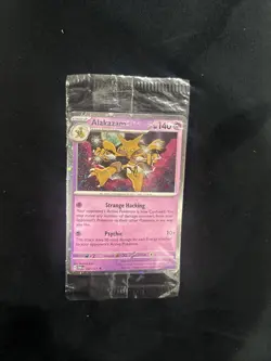 Alakazam Holo Pokemon TCG Card 082/167 Twilight Masquerade Promo, Sealed - Image 1