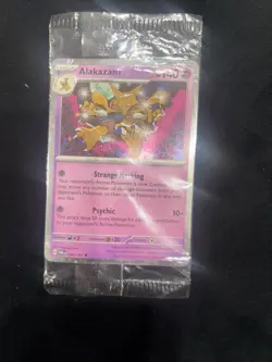 Alakazam Holo Pokemon TCG Card 082/167 Twilight Masquerade Promo, Sealed - Image 4