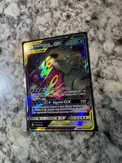 Mega Sableye & Tyranitar GX 126/236 Sun & Moon Tag Team Unified Minds Holo Card - Image 2