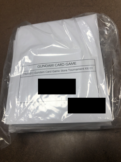 Gundam Card Game Booster Release Kit 01 TKIT-01 SEALED (BUNDLE OF 8) - Image 1